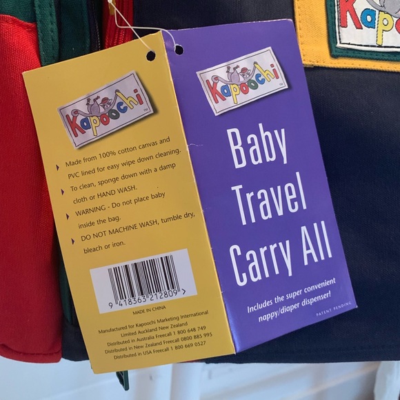 Kapoochi Canvas Diaper Bag - Picture 5 of 8